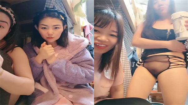 骚室友带我直播自慰 双飞湿身高潮不断